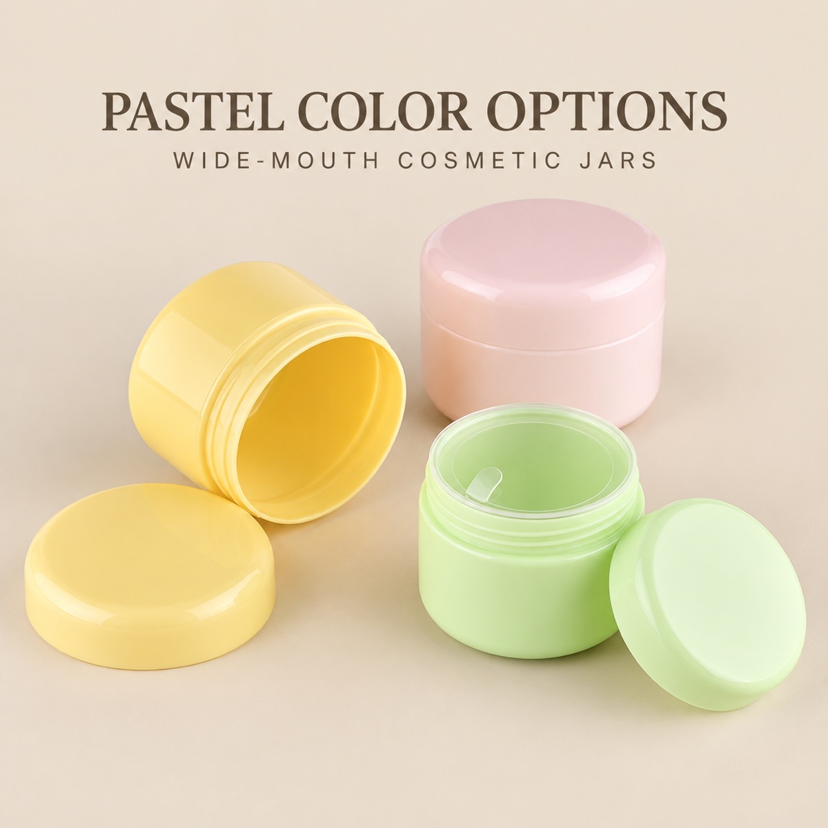 10g-to-250g-pp-wide-mouth-cosmetic-cream-jar-showing-pastel-color-options