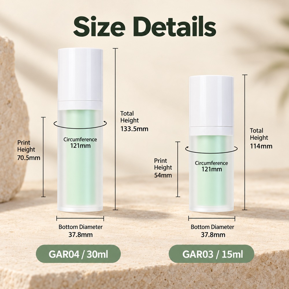 15ml-30ml-mint-refillable-airless-cosmetic-bottle-showing-gar03-15ml-and-gar04-30ml-dimensions