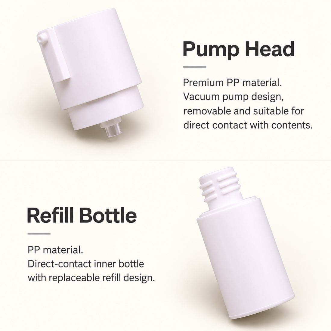 15ml-30ml-50ml-white-refillable-airless-cosmetic-bottle-showing-pump-and-refill-detail