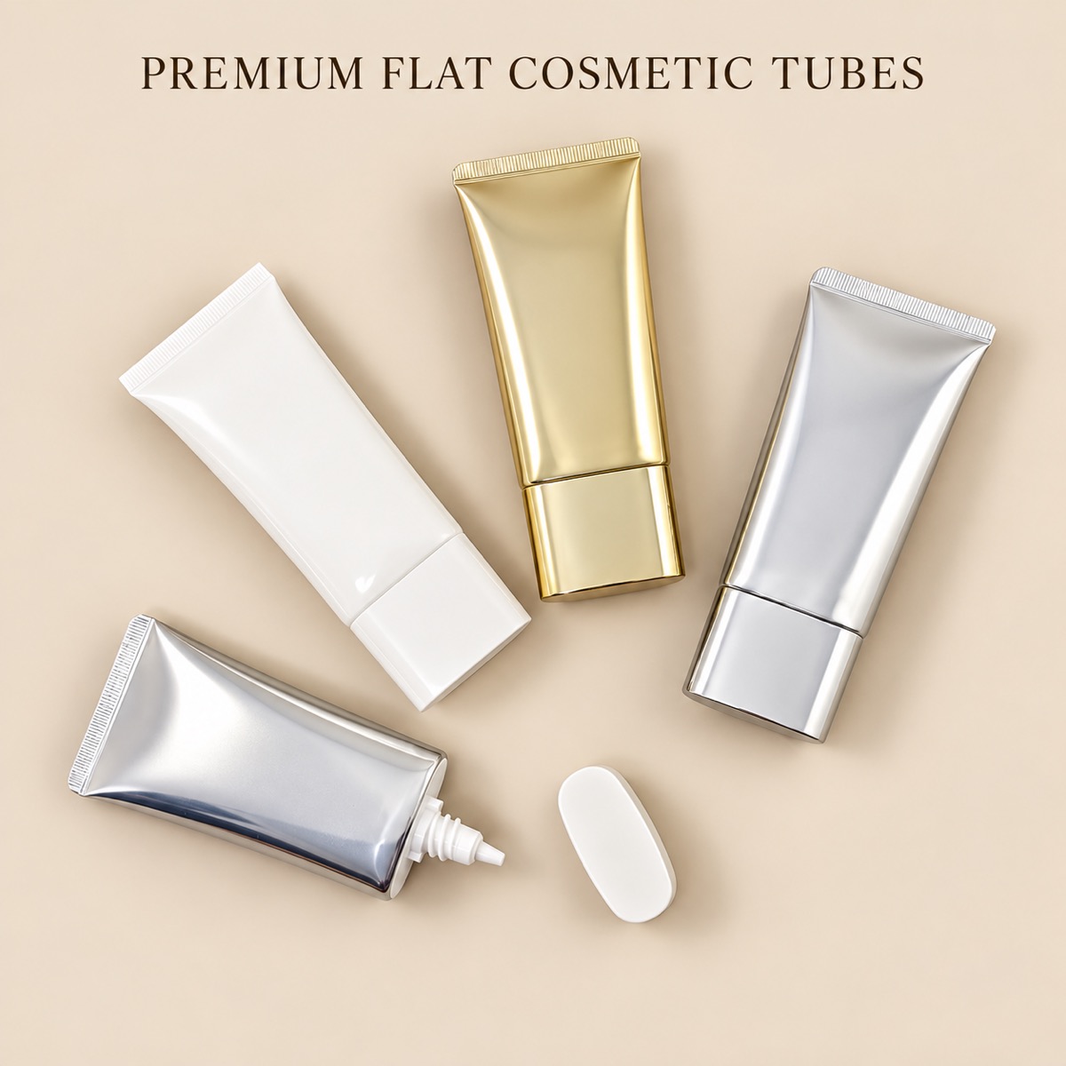 50g-aluminum-plastic-laminate-flat-cosmetic-tube-showing-premium-flat-cosmetic-tubes
