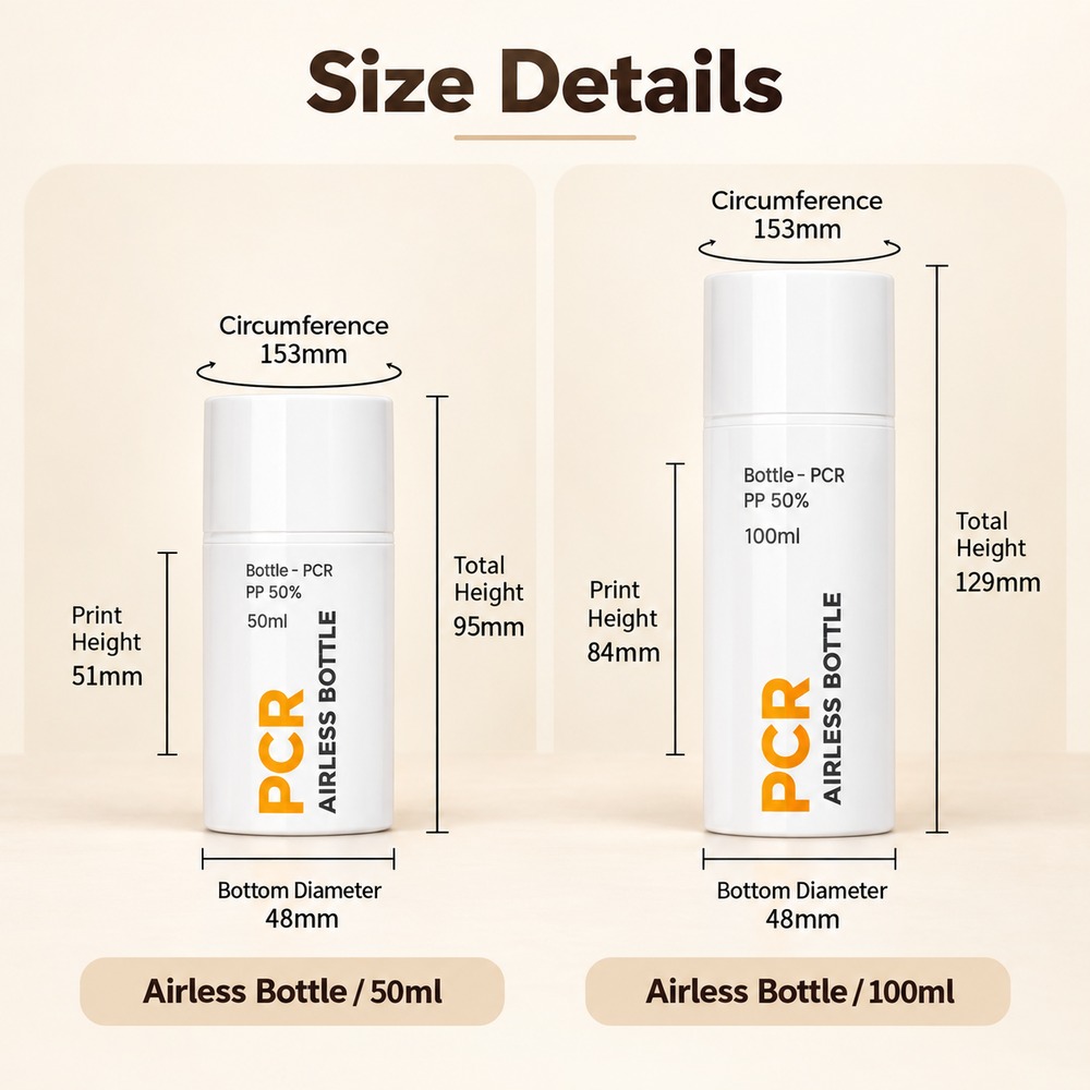 50ml-100ml-150ml-200ml-pcr-airless-lotion-bottle-showing-the-50ml-and-100ml-bottle-dimensions