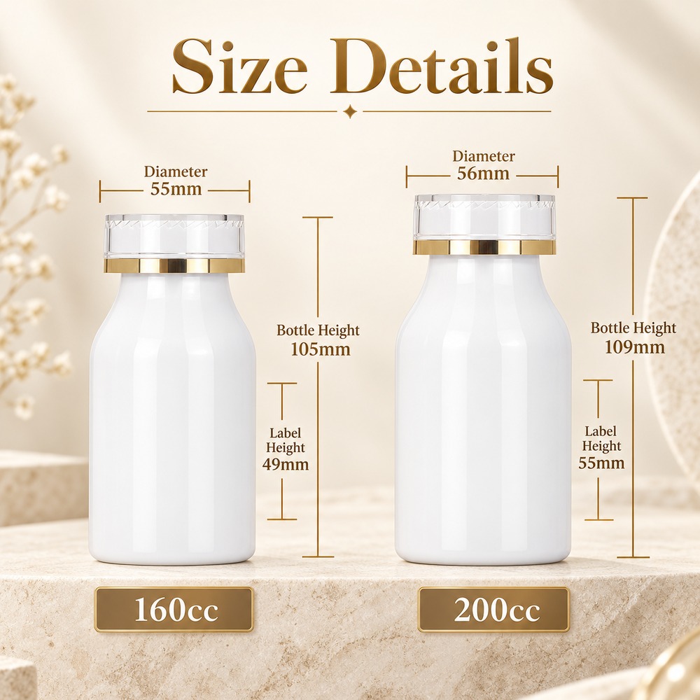 100cc-130cc-160cc-200cc-white-pet-supplement-bottle-showing-the-160cc-and-200cc-bottle-dimensions