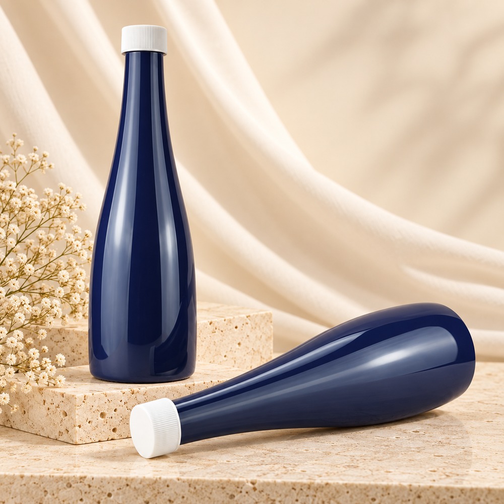 500ml-navy-pet-long-neck-bottle-with-trigger-sprayer-displayed-as-a-product-hero-image