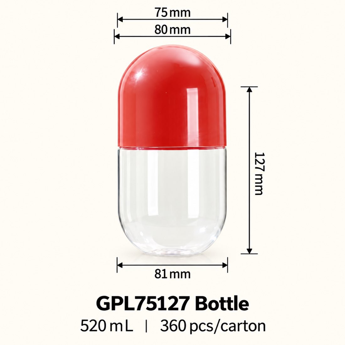 520ml-clear-pet-capsule-shaped-candy-and-supplement-jar-showing-red-capsule-dimensions
